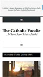 Mobile Screenshot of catholicfoodie.com